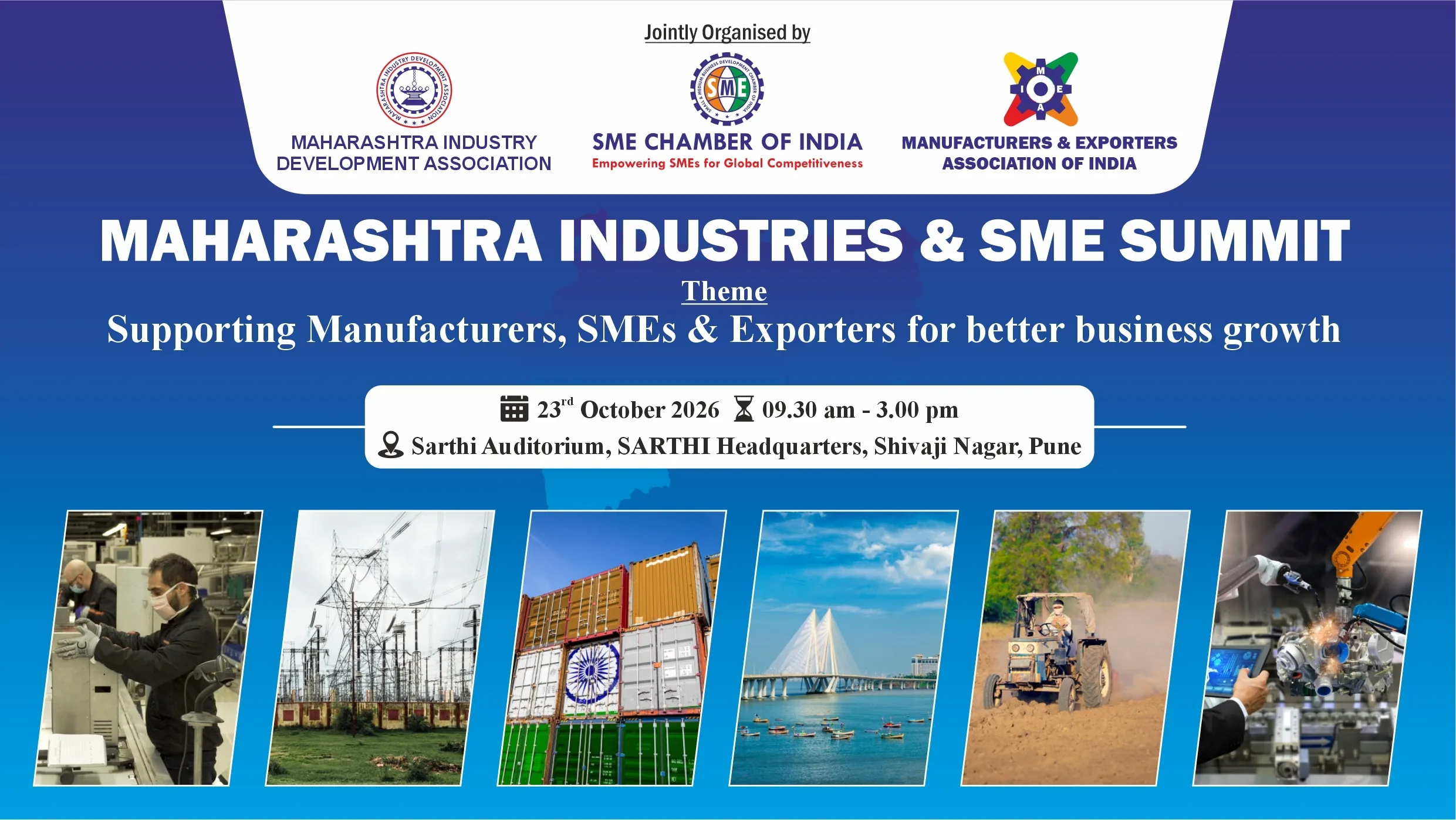MAHARASHTRA INDUSTRIES & SME SUMMIT